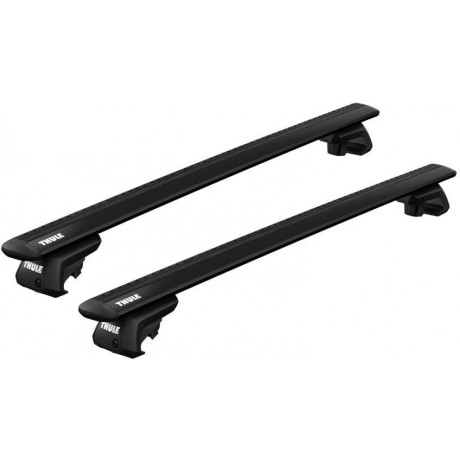 Barras THULE EVO WingBar para autos VOLKSWAGEN Atlas desde 2018 negro