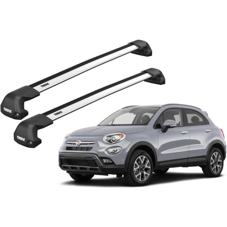 Barras THULE EDGE Flush para autos FIAT 500x desde 2015
