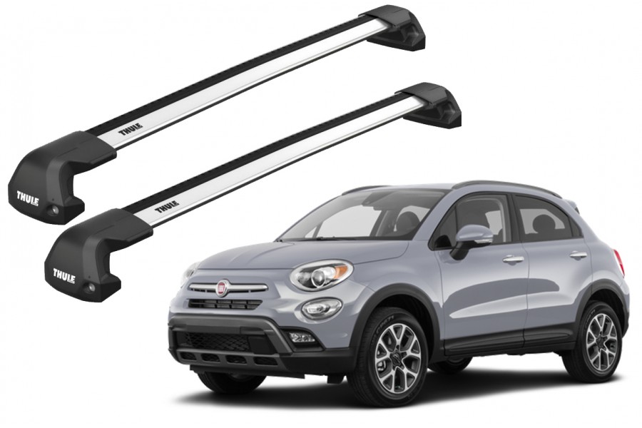 Barras THULE EDGE Flush para autos FIAT 500x desde 2015