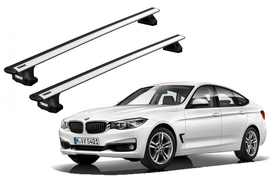 Barras THULE EVO WingBar para autos BMW 5-Series Gran Turismo 2009 a 2017
