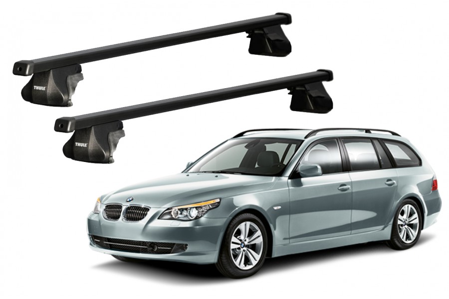 Barras THULE SmartRack para autos BMW 5-Series Touring (E61) 2004 a 2010