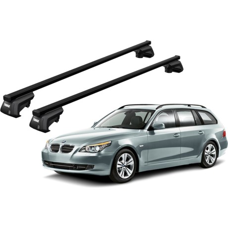 Barras THULE SmartRack XT para autos BMW 5-Series Touring (E61) 2004 a 2010