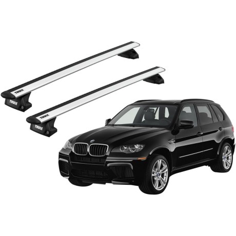 Barras THULE EVO WingBar para autos BMW X5 2007 a 2013