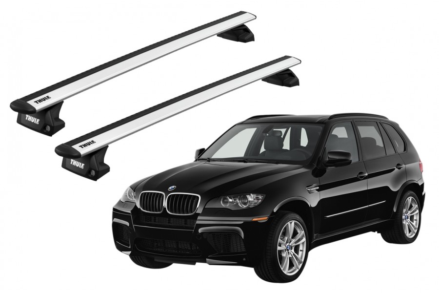 Barras THULE EVO WingBar para autos BMW X5 2007 a 2013