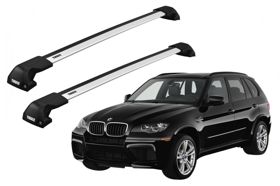 Barras THULE EDGE Flush para autos BMW X5 2007 a 2013
