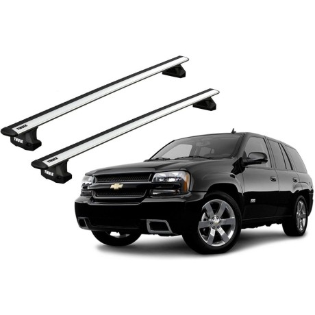 Barras THULE EVO WingBar para autos CHEVROLET TrailBlazer 2002 a 2009
