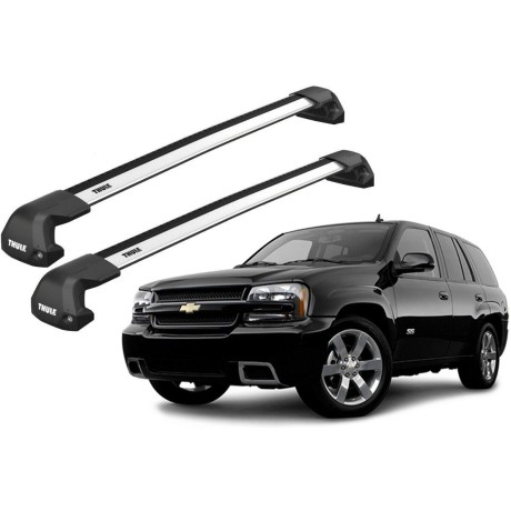 Barras THULE EDGE Flush para autos CHEVROLET TrailBlazer 2002 a 2009