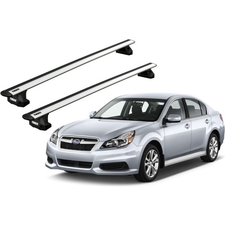 Barras THULE EVO WingBar para autos SUBARU Legacy V 2009 a 2014