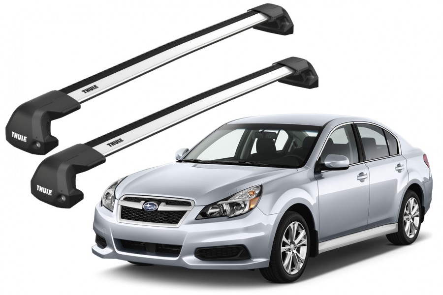 Barras THULE EDGE Flush para autos SUBARU Legacy V 2009 a 2014
