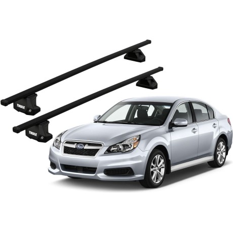 Barras THULE EVO SquareBar para autos SUBARU Legacy V 2009 a 2014