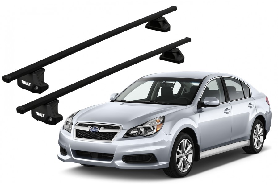 Barras THULE EVO SquareBar para autos SUBARU Legacy V 2009 a 2014