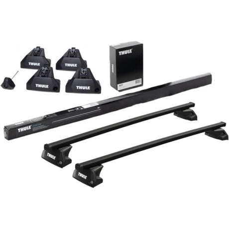 Barras THULE EVO SquareBar para autos MERCEDES BENZ R-Class (W251) 2006 a 2015