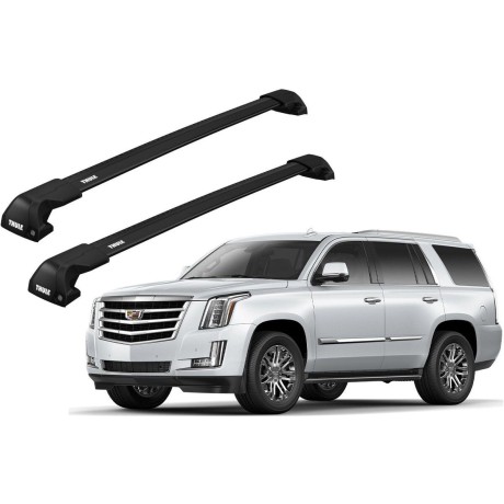 Barras Thule CADILLAC Escalade 15-20 RA / EDGE Flush BLACK