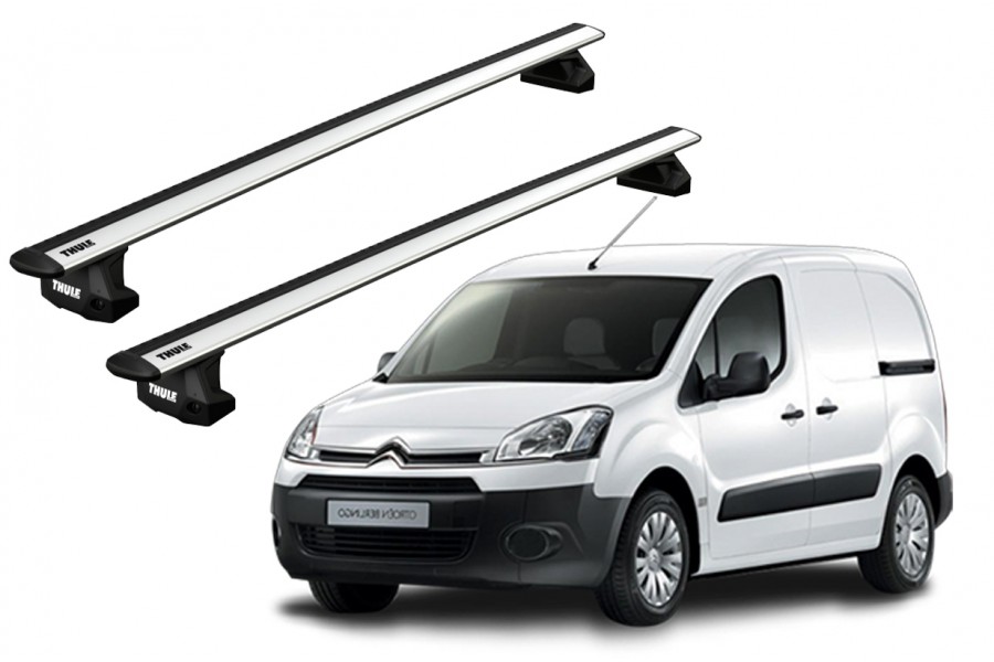 Barras THULE EVO WingBar para autos CITROEN Nemo 2008 a 2014