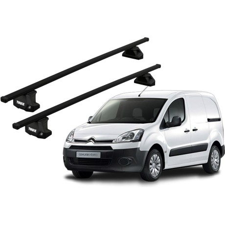 Barras THULE EVO SquareBar para autos CITROEN Nemo 2008 a 2014