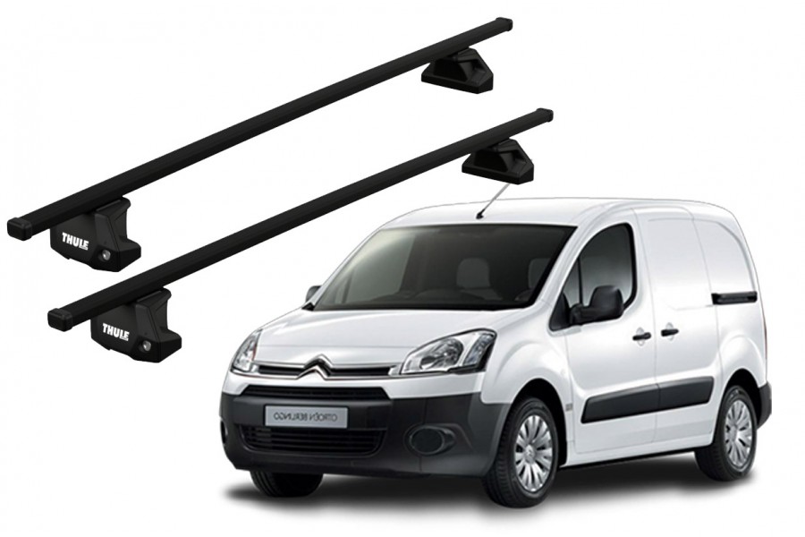 Barras THULE EVO SquareBar para autos CITROEN Nemo 2008 a 2014