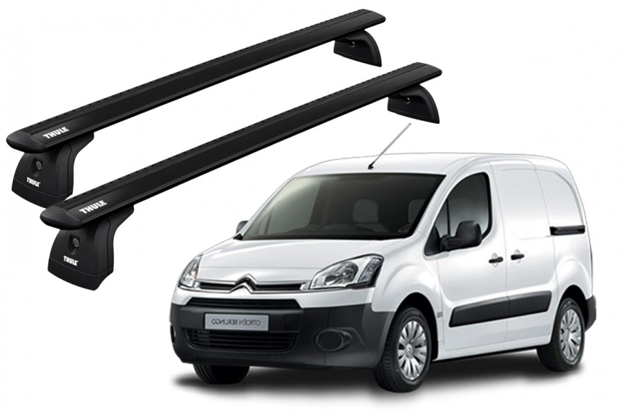 Barras THULE WingBar para Van CITROEN Nemo desde 2008 negro