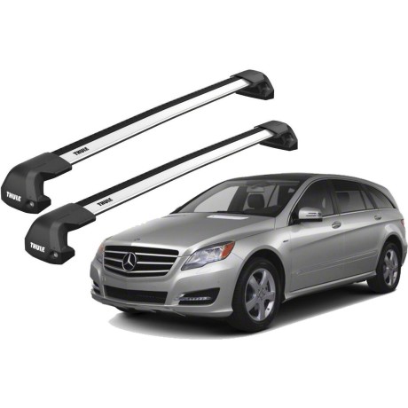 Barras THULE EDGE Flush para autos MERCEDES BENZ R-Class (W251) 2006 a 2015