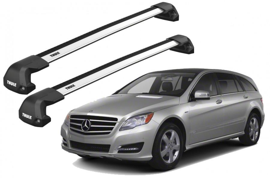 Barras THULE EDGE Flush para autos MERCEDES BENZ R-Class (W251) 2006 a 2015