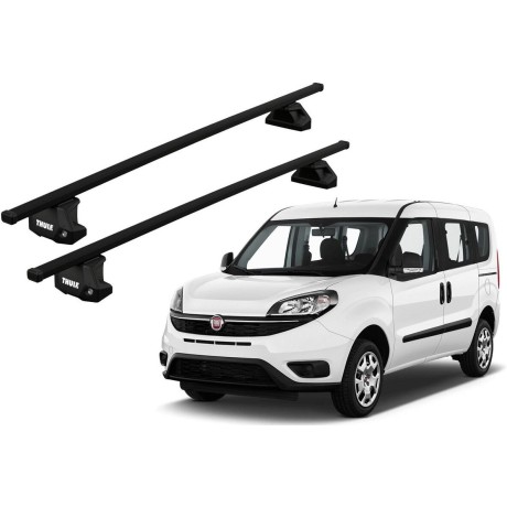 Barras THULE EVO SquareBar para autos FIAT Doblo desde 2010-2022