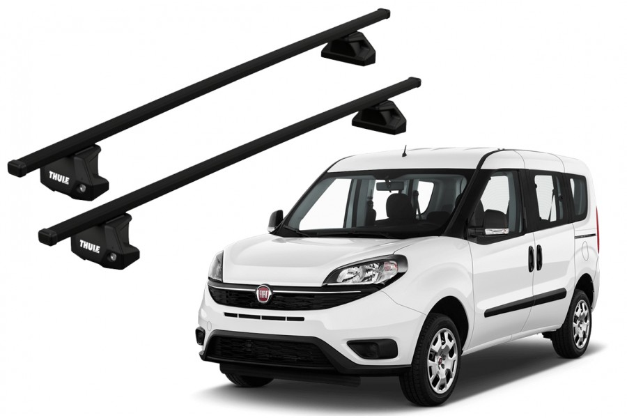 Barras THULE EVO SquareBar para autos FIAT Doblo desde 2010-2022