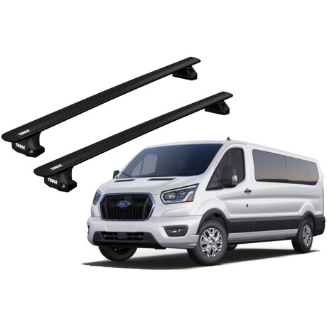 Barras THULE EVO WingBar para Van FORD Transit desde 2015 negro