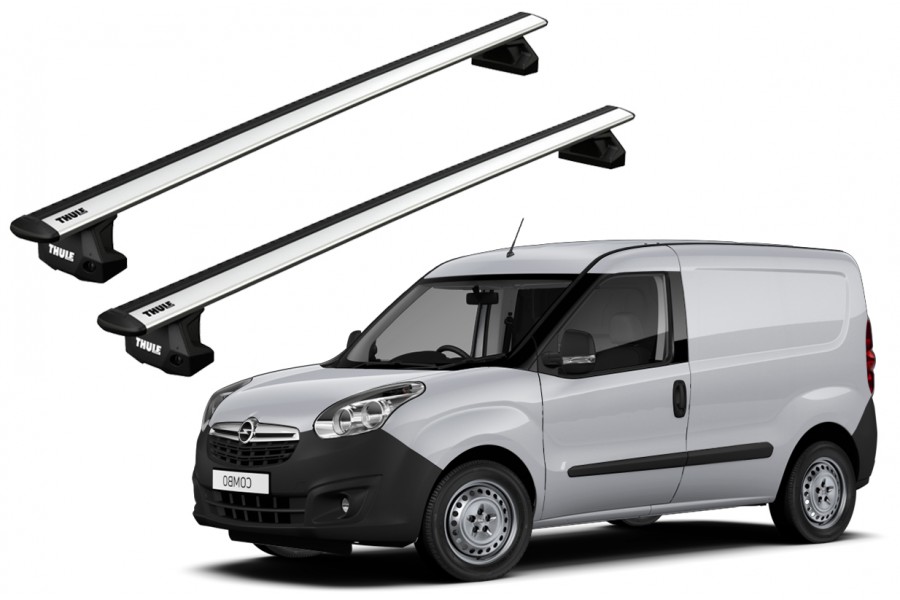 Barras THULE EVO WingBar para autos OPEL Combo desde 2012-2018