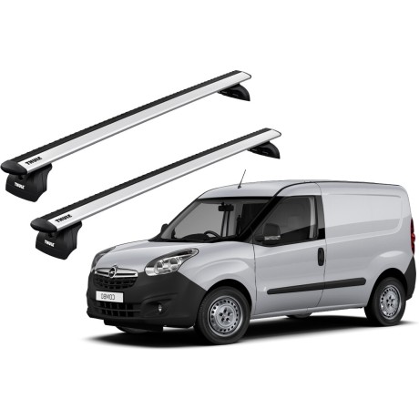 Barras THULE WingBar para Van OPEL Combo 2012 a 2018