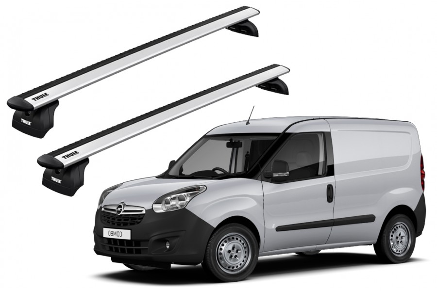 Barras THULE WingBar para Van OPEL Combo 2012 a 2018