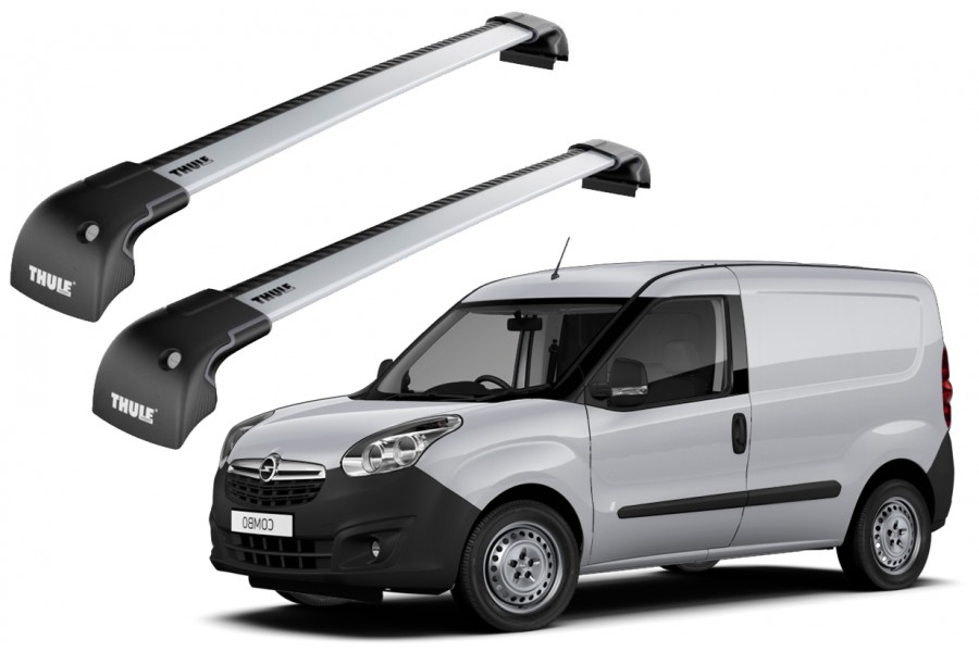 Barras THULE EDGE para Van OPEL Combo 2012 a 2018