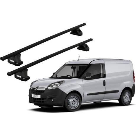 Barras THULE EVO SquareBar para autos MERCEDES BENZ GLE (C292) desde 2015-2019