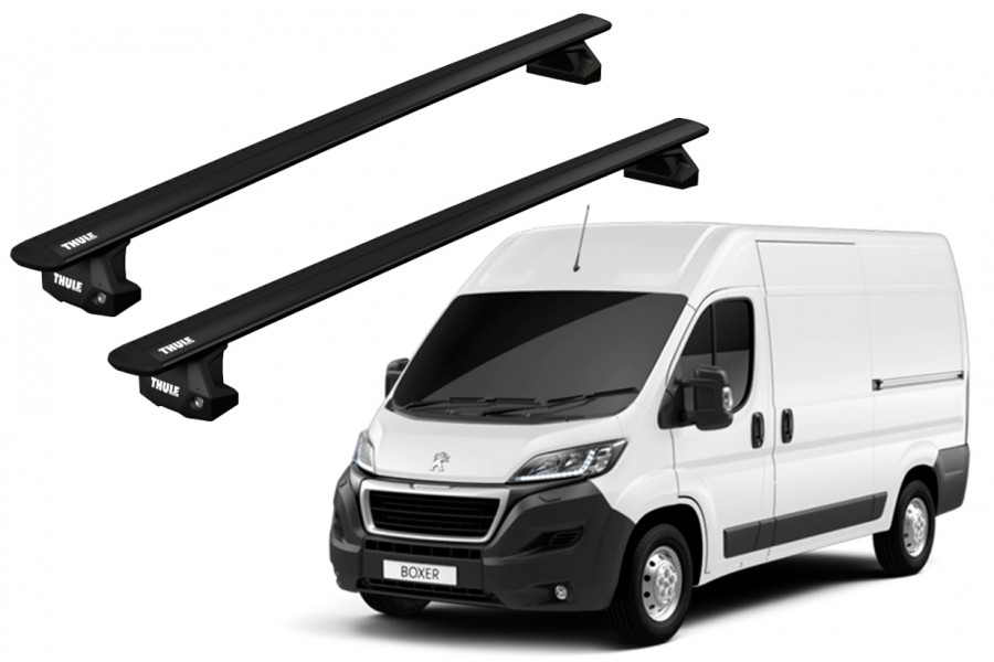 Barras THULE EVO WingBar para Van PEUGEOT Boxer desde 2006- negro