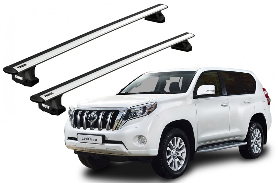 Barras THULE EVO WingBar para autos TOYOTA Land Cruiser 200 desde 2008-2021