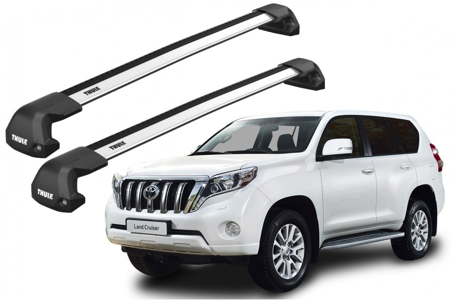 Barras THULE EDGE Flush para autos TOYOTA Land Cruiser 200 desde 2008-2021