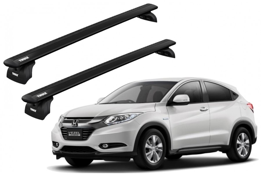 Barras THULE WingBar para autos HONDA Vezel desde 2014 negro