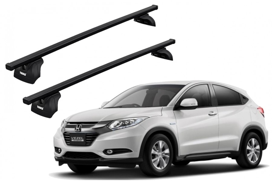 Barras THULE SquareBar para autos HONDA Vezel desde 2014-2021