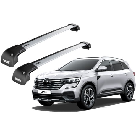 Barras THULE EDGE para autos RENAULT Samsung QM6 desde 2017