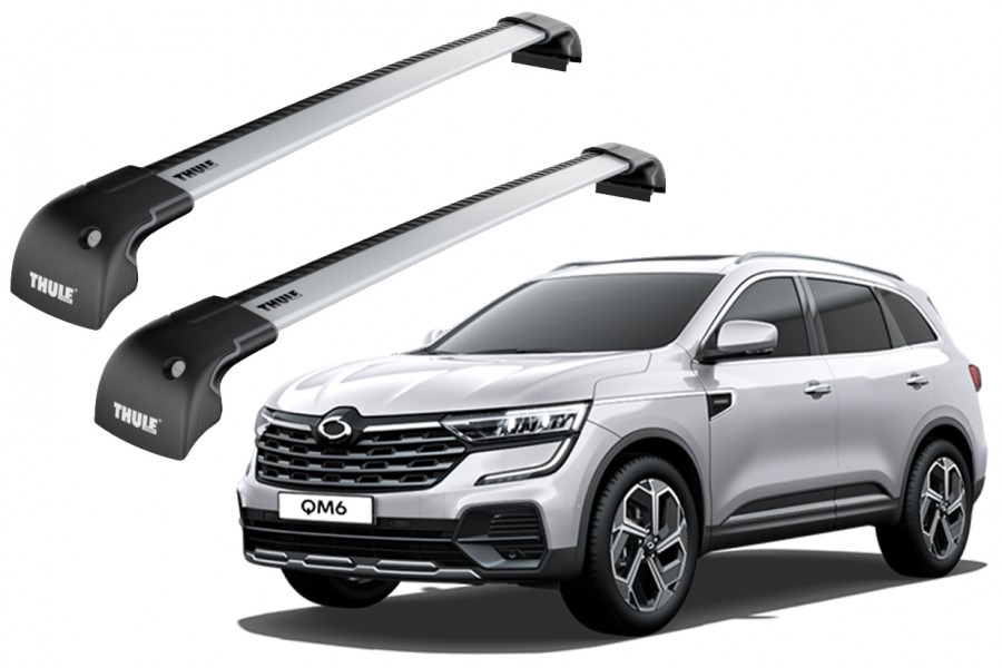 Barras THULE EDGE para autos RENAULT Samsung QM6 desde 2017