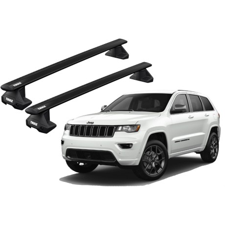 Barras THULE EVO WingBar para autos JEEP Grand Cherokee 2011 a 2021 negro