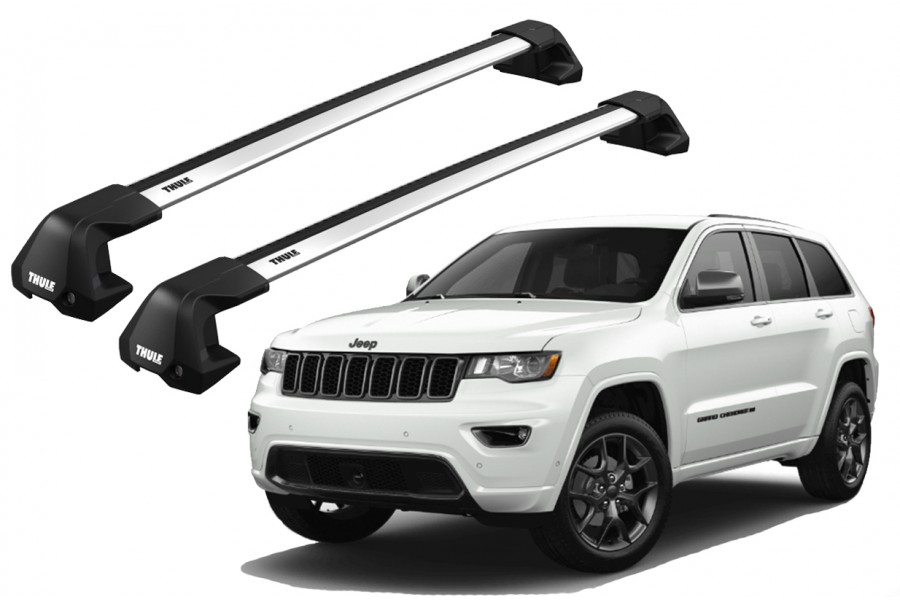 Barras THULE EDGE Flush para autos JEEP Grand Cherokee 2011 a 2021