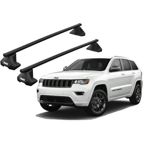 Barras THULE EVO SquareBar para autos JEEP Grand Cherokee 2011 a 2021