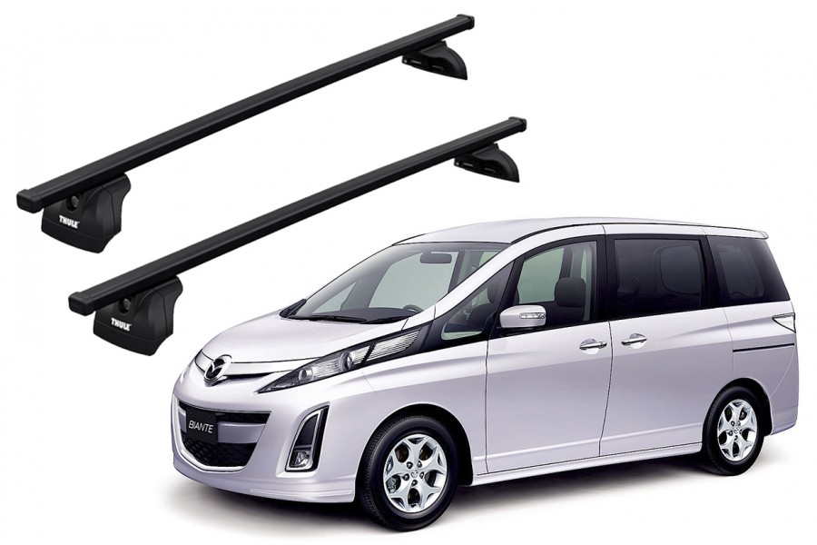 Barras THULE SquareBar para autos MAZDA Biante desde 2008
