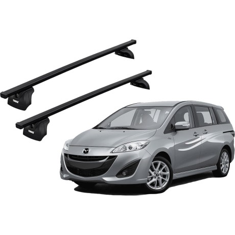 Barras THULE SquareBar para autos MAZDA Premacy 2004 a 2017