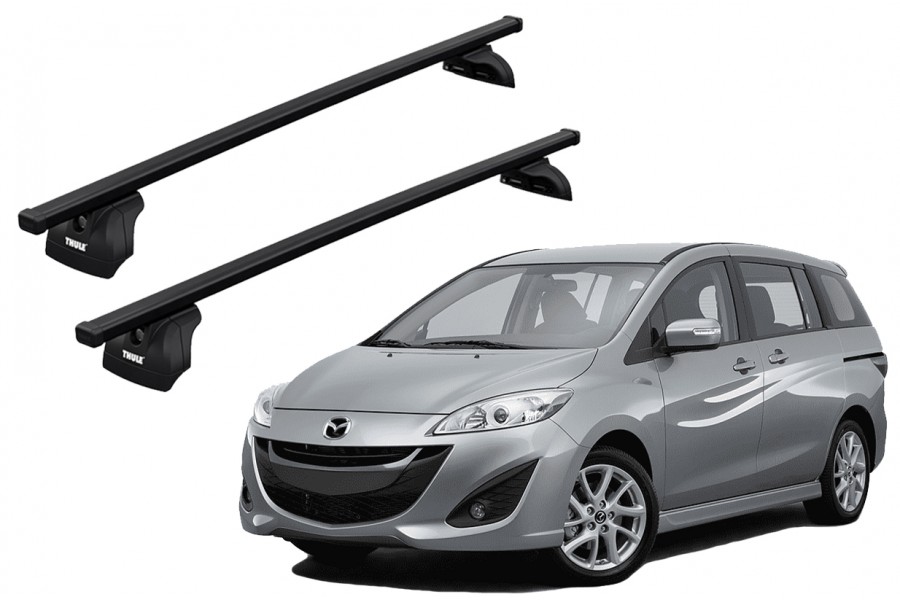 Barras THULE SquareBar para autos MAZDA Premacy 2004 a 2017
