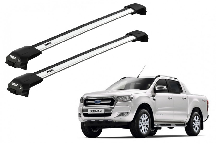 Barras THULE EDGE Flush para autos FORD Ranger 2011 a 2022