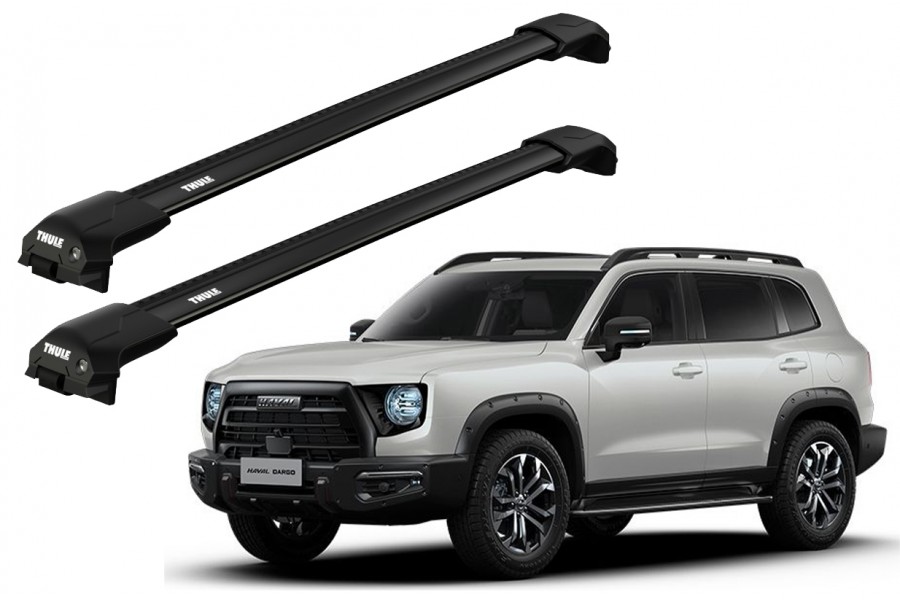 Barras THULE EDGE Flush para autos HAVAL Dargo desde 2022- negro