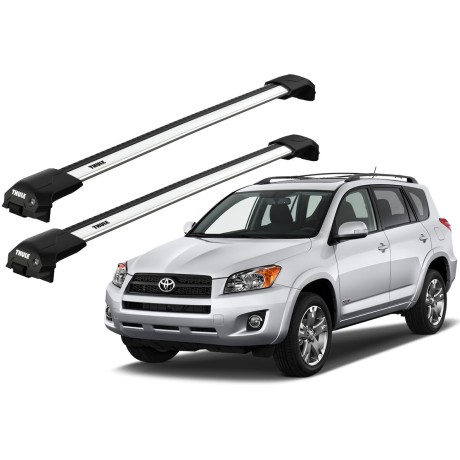 Barras THULE EDGE Flush para autos TOYOTA RAV 4 2005 a 2012