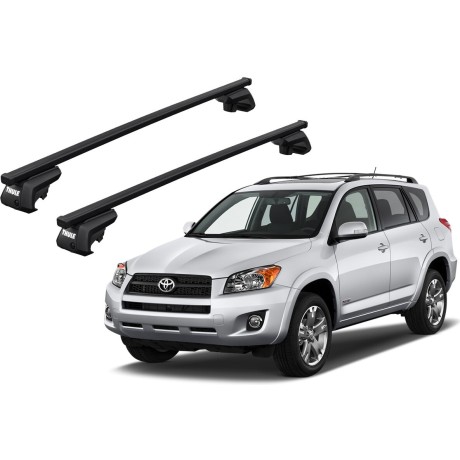 Barras THULE EVO SquareBar para autos TOYOTA RAV 4 2005 a 2012
