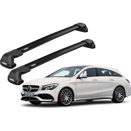 Barras Thule MERCEDES BENZ CLA 15-19 PF / EDGE Flush BLACK