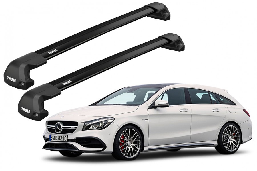 Barras Thule MERCEDES BENZ CLA 15-19 PF / EDGE Flush BLACK